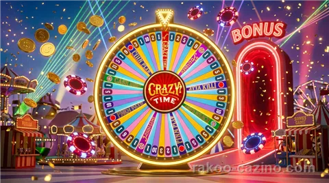 Rakoo Casino Crazy Time Live Show door Evolution Gaming